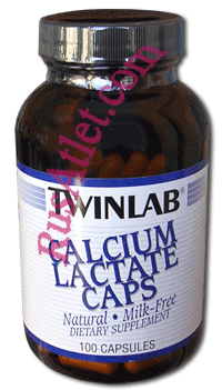 Calcium Lactate Caps (Twinlab)